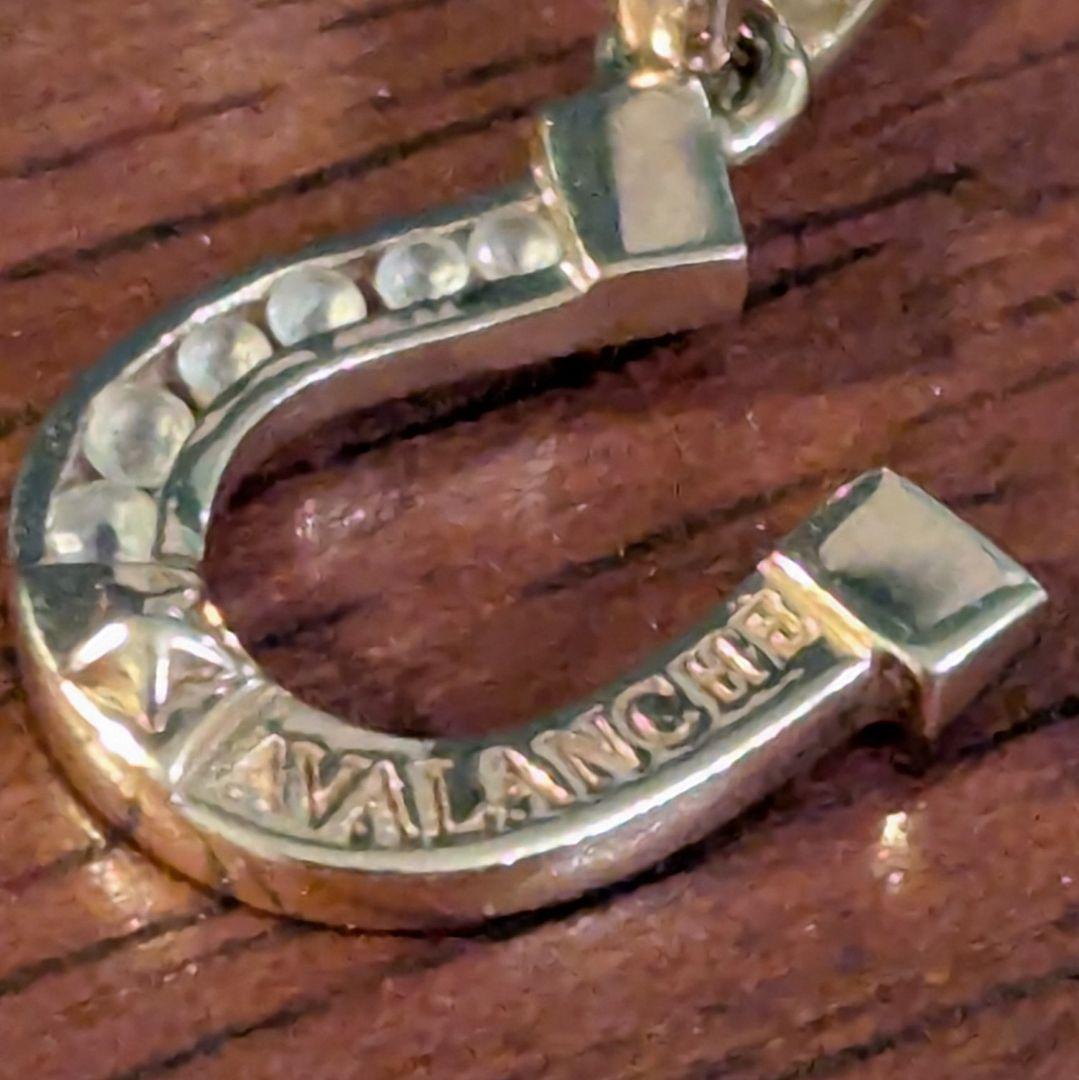 アヴァランチ 10K イエローゴールド ペンダント ホースシュー Sサイズ