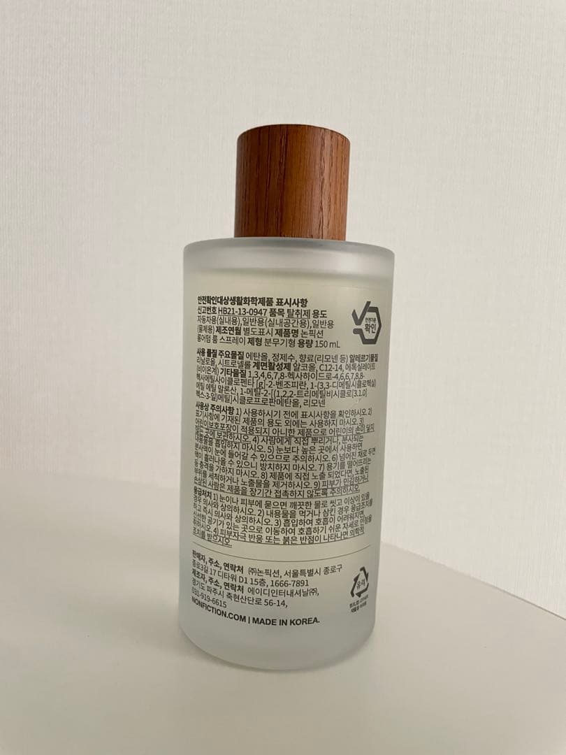 NONFICTION ルームスプレー LONG AUTUMN - メルカリ