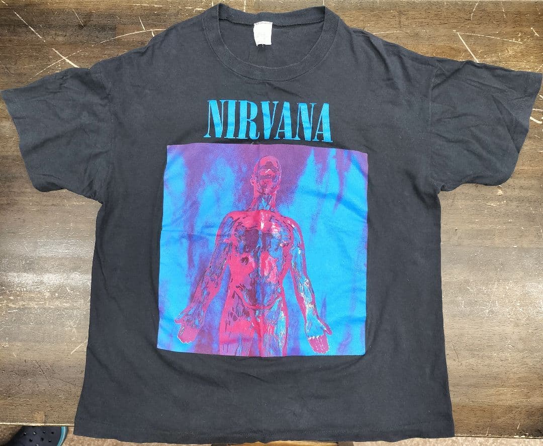 NIRVANA SLIVER Tシャツ 90s　XLサイズ Nirvana Sliver REPRINT 1993 Tee shirt Size XL Vintage Giant Tag