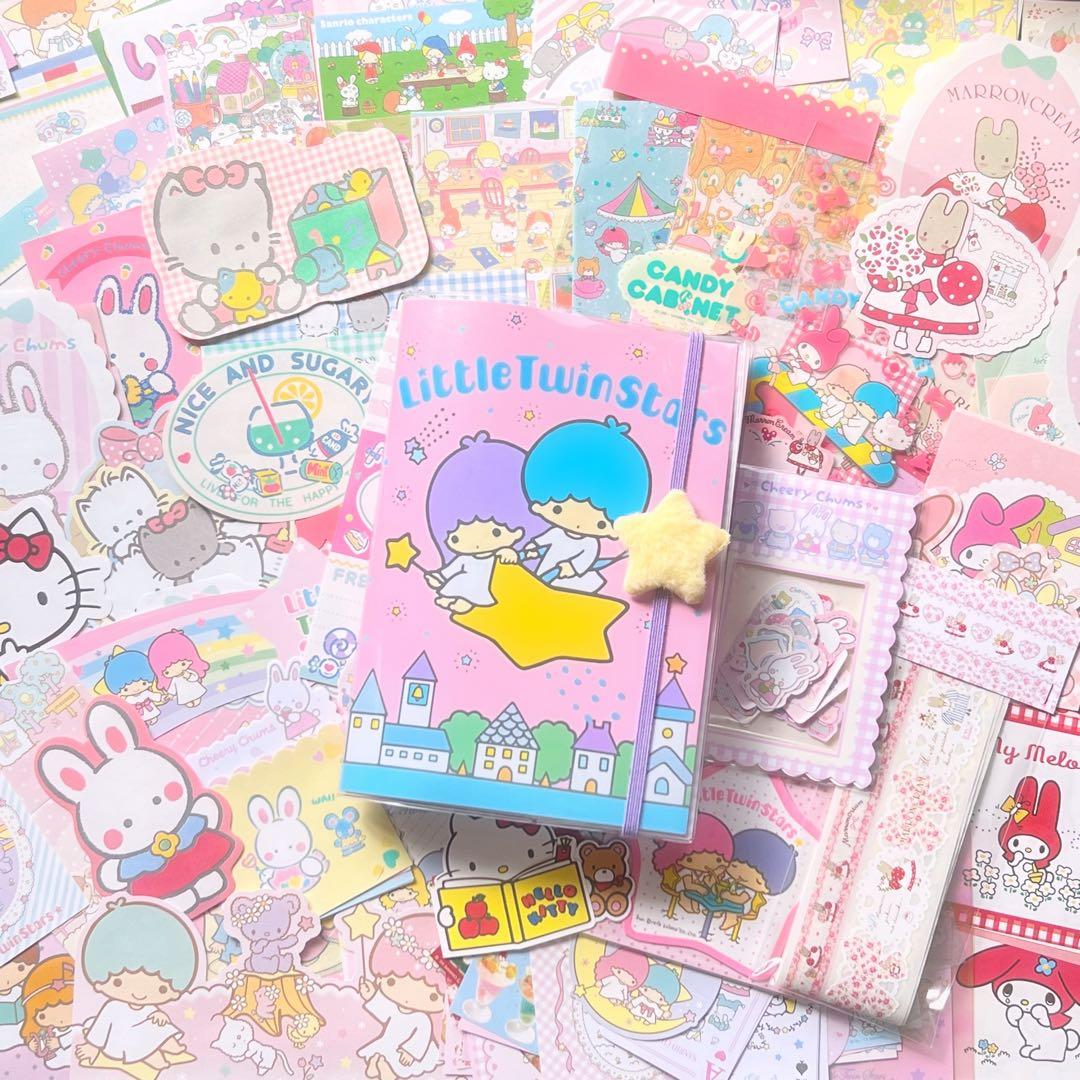 サンリオ レトロ おすそ分けファイルDXセット♪ サンリオ - マイメロディ アートパンチ 廃盤 サンリオ おすそ分け