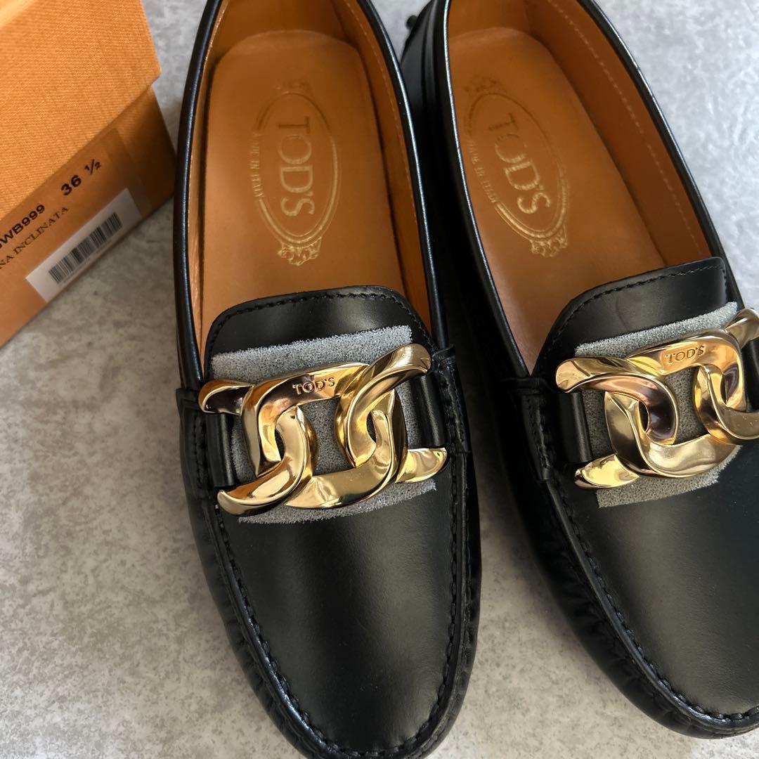 トッズ ローファー ドライビングシューズ 36.5 - メルカリ