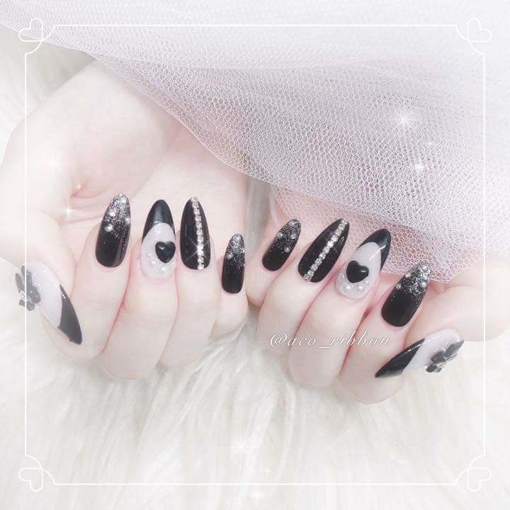 【1】量産型ネイルチップ 地雷 ジャニオタ オーダー 韓国