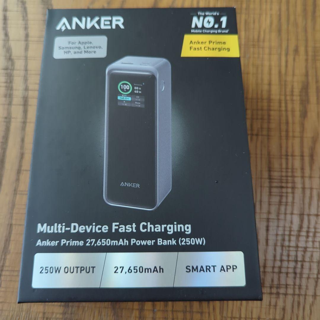 （新品未開封）ANKER 27,650mAh モバイルバッテリー