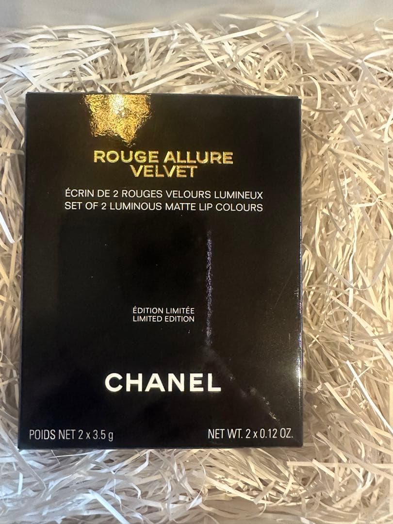 CHANEL ROUGE ALLURE VELVET 限定セット