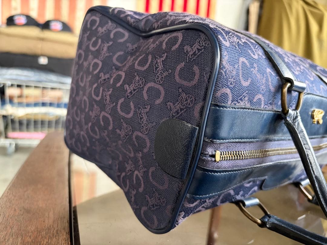 1980s vintage celine ビンテージセリーヌ サルキー 馬車金具 - メルカリ