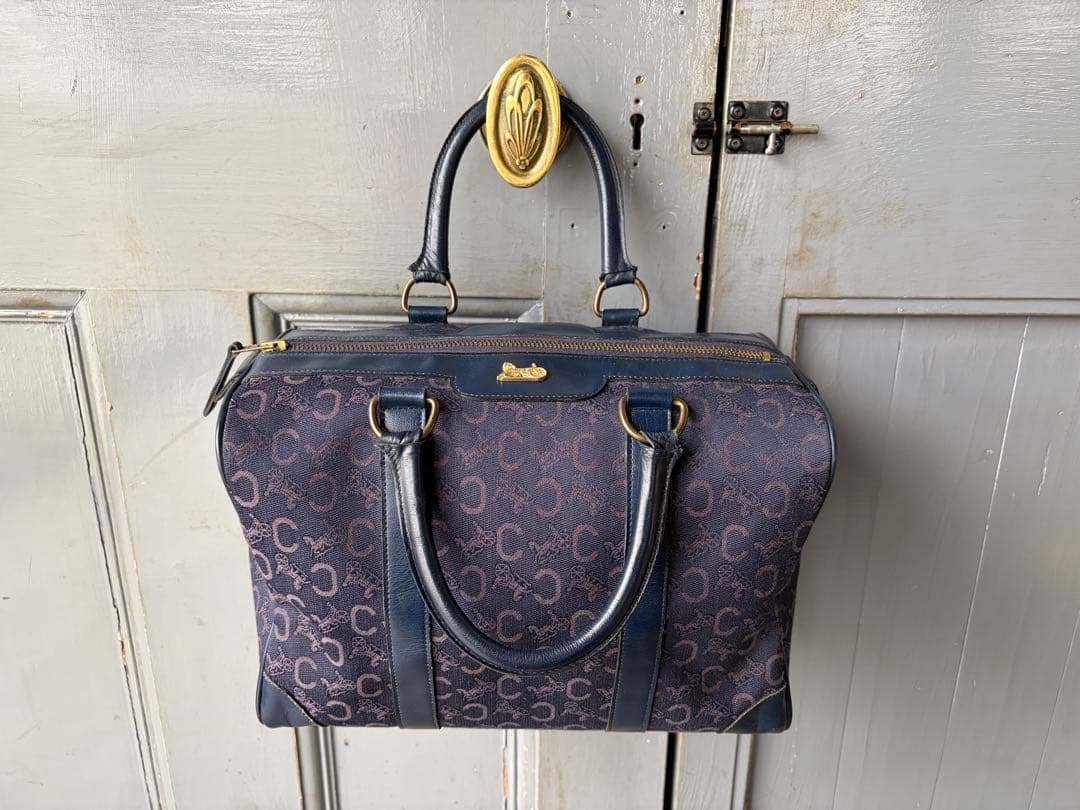 1980s vintage celine ビンテージセリーヌ サルキー 馬車金具 - メルカリ