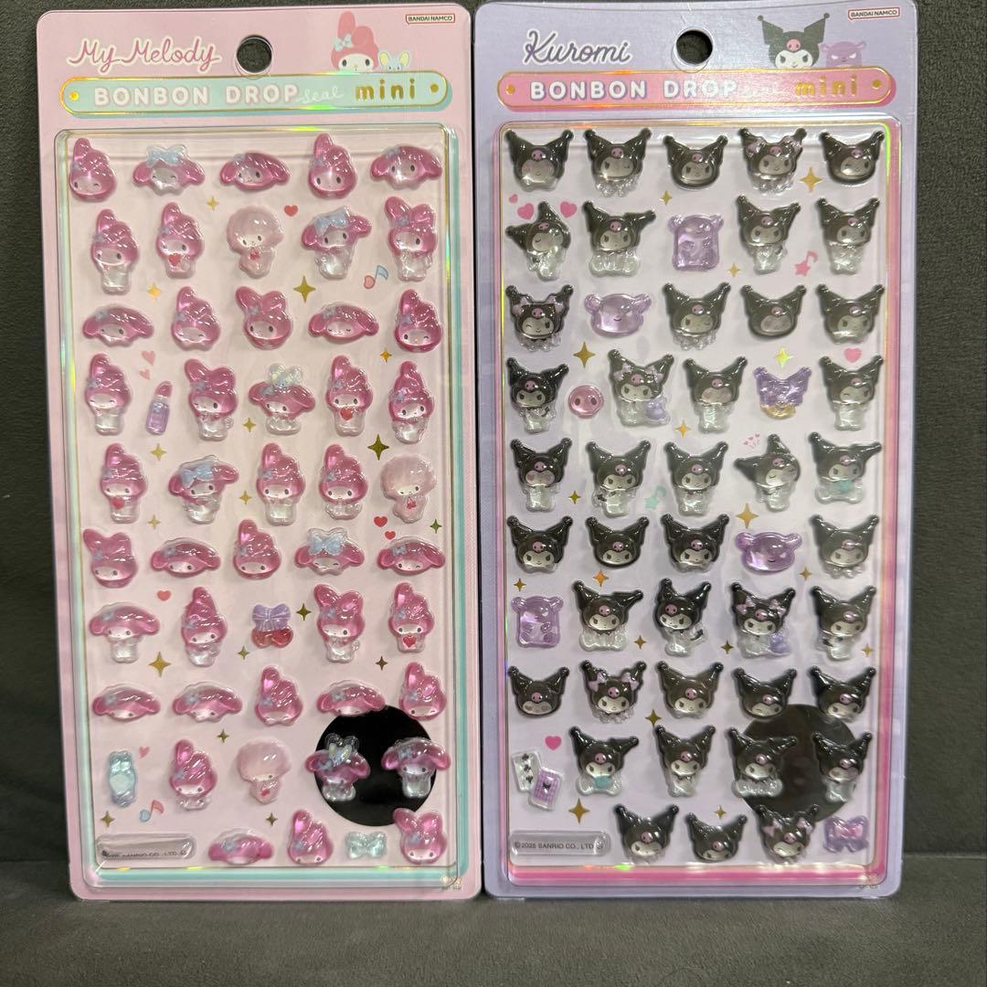 正規品 ボンボンドロップシール ミニ サンリオ 8種コンプリートセット