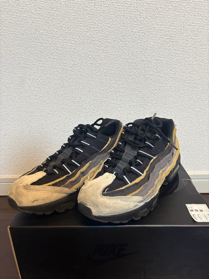 コムデギャルソンNike Air Max 95 コラボスニーカー25.5cm