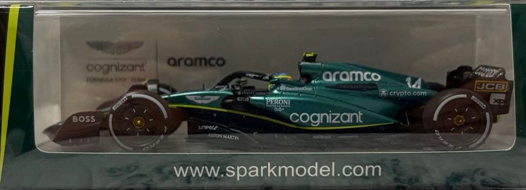 スパーク1/43 アストンマーティンAMR23 アロンソ 2023バーレーン3位