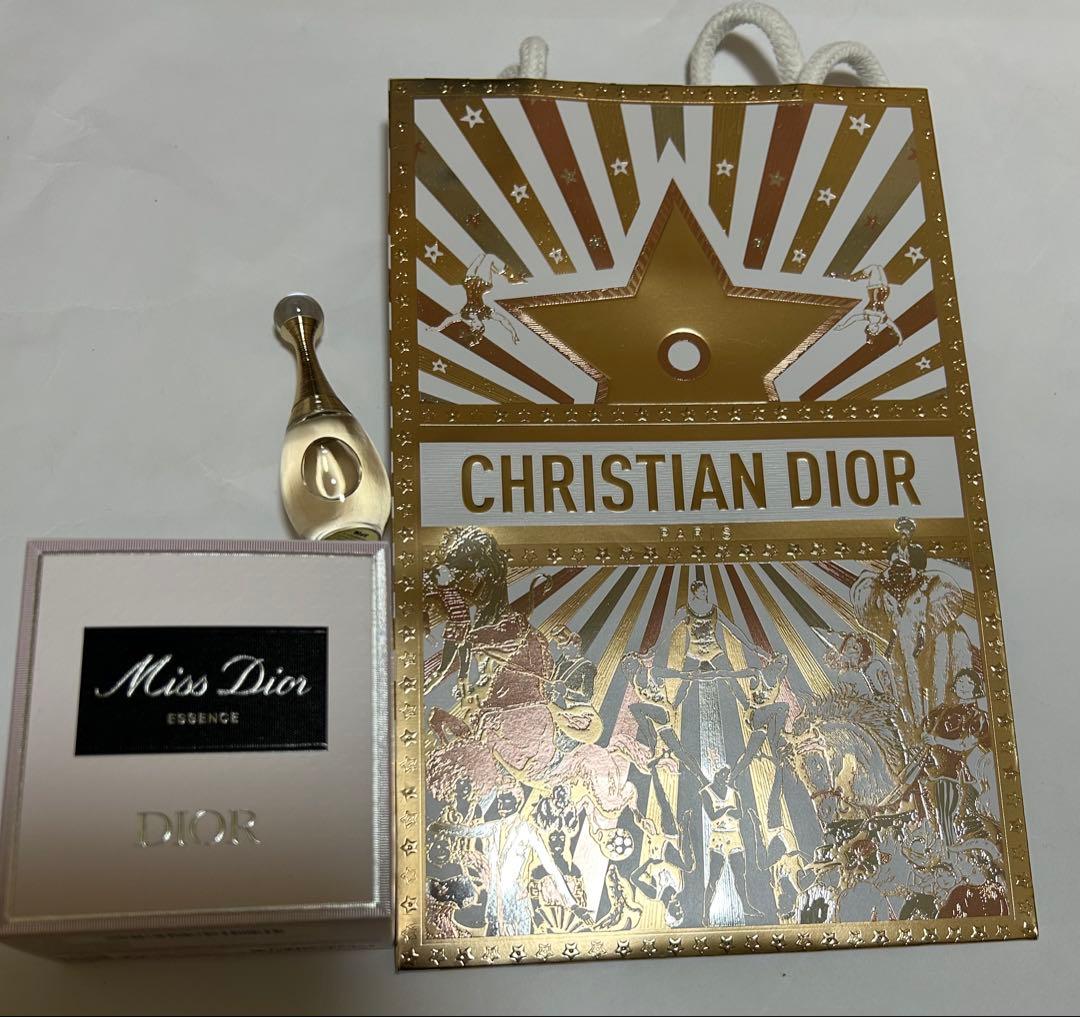 ミスディオール　エッセンスパルファン　ジャドール　サンプル　ホリデーポーチ　4点