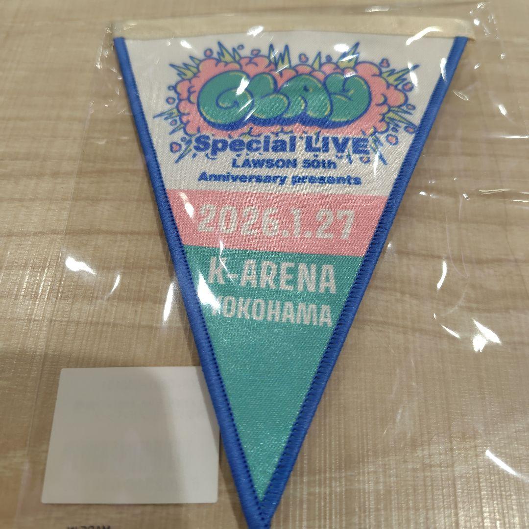 会場限定】GLAY ローソン 50周年 ライブ ガーランド Kアリーナ - メルカリ