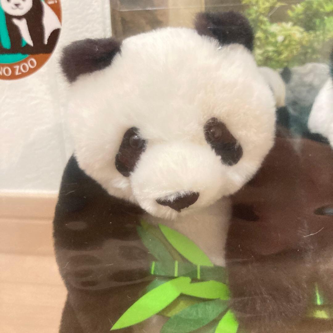 上野動物園 シャオシャオ レイレイ ぬいぐるみセット 双子パンダ