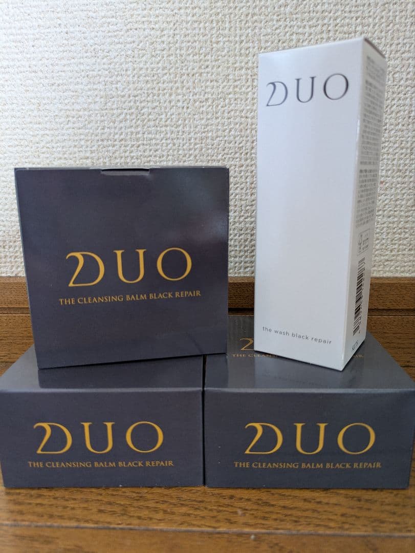 DUO クレンジングバーム ブラックリペアEX 90g リニューアル 3個セット