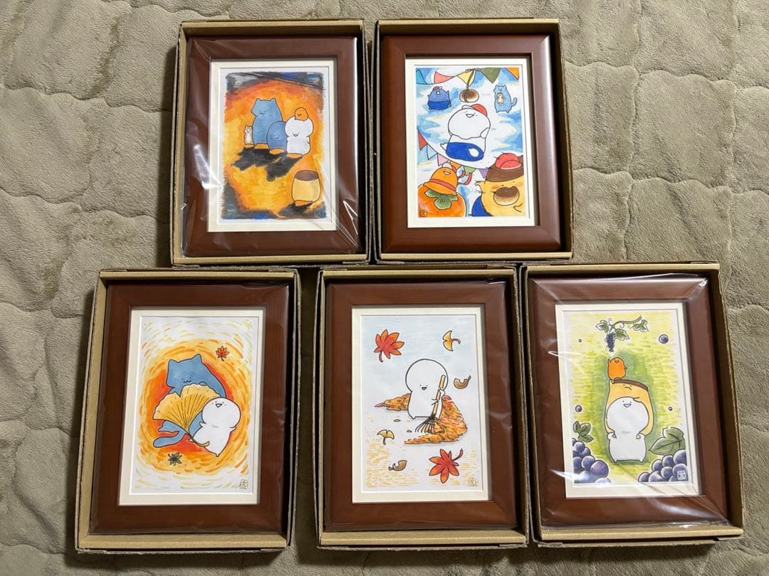 お文具といっしょ　複製原画　受注生産