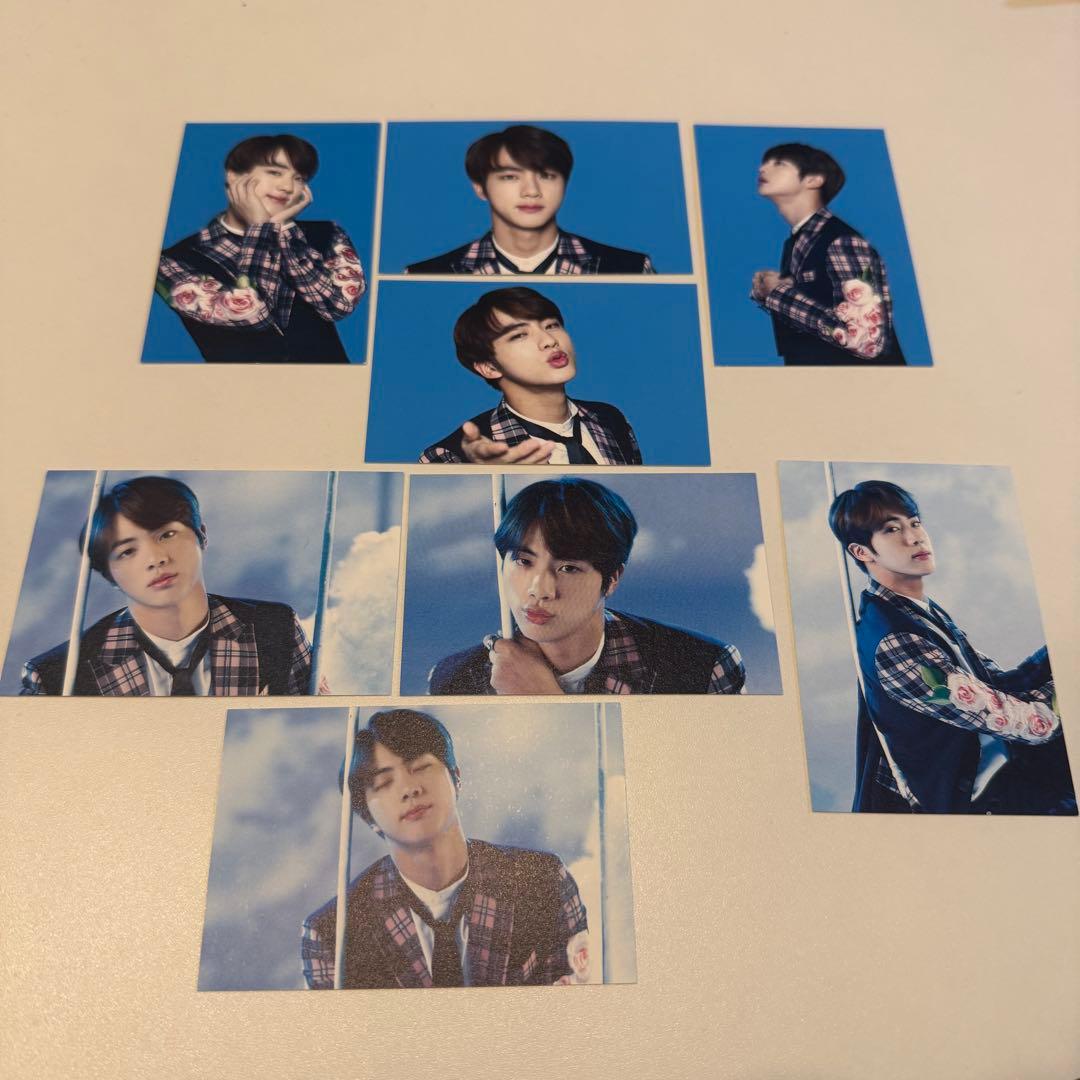 BTS WINGS ミニフォト JIN ジン コンプリート ver.1