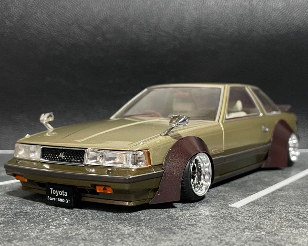 1/24 アシェット 国産名車 TOYOTAソアラ 改造車 カスタムカー 旧車