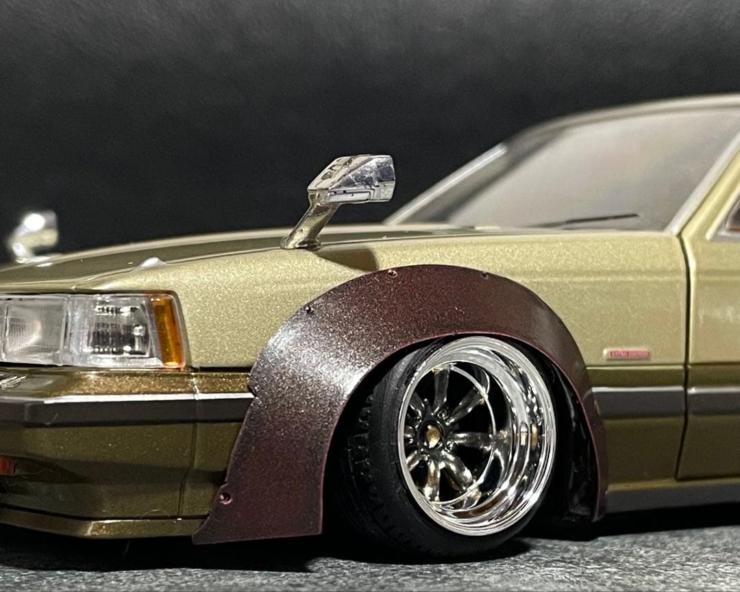 1/24 アシェット 国産名車 TOYOTAソアラ 改造車 カスタムカー 旧車