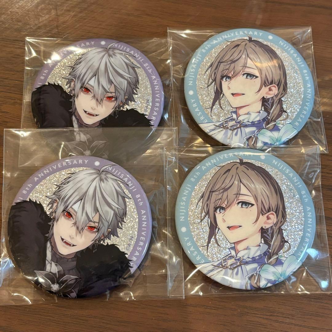 にじさんじ 8th葛葉・叶 缶バッジ まとめ - メルカリ