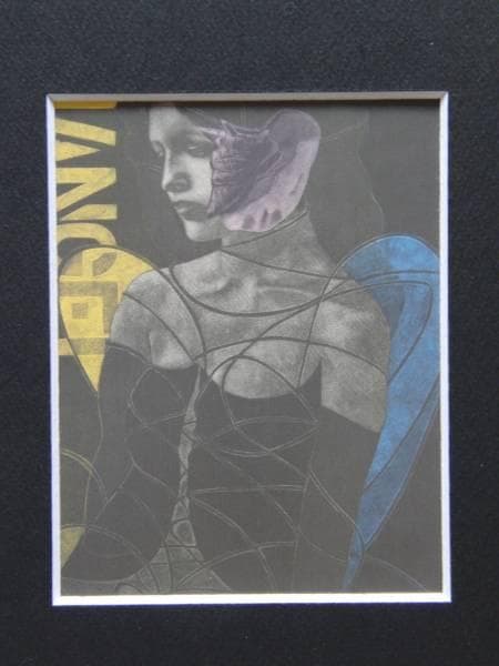 池田満寿夫、Masuo Ikeda、捕らわれた天使、送料無料