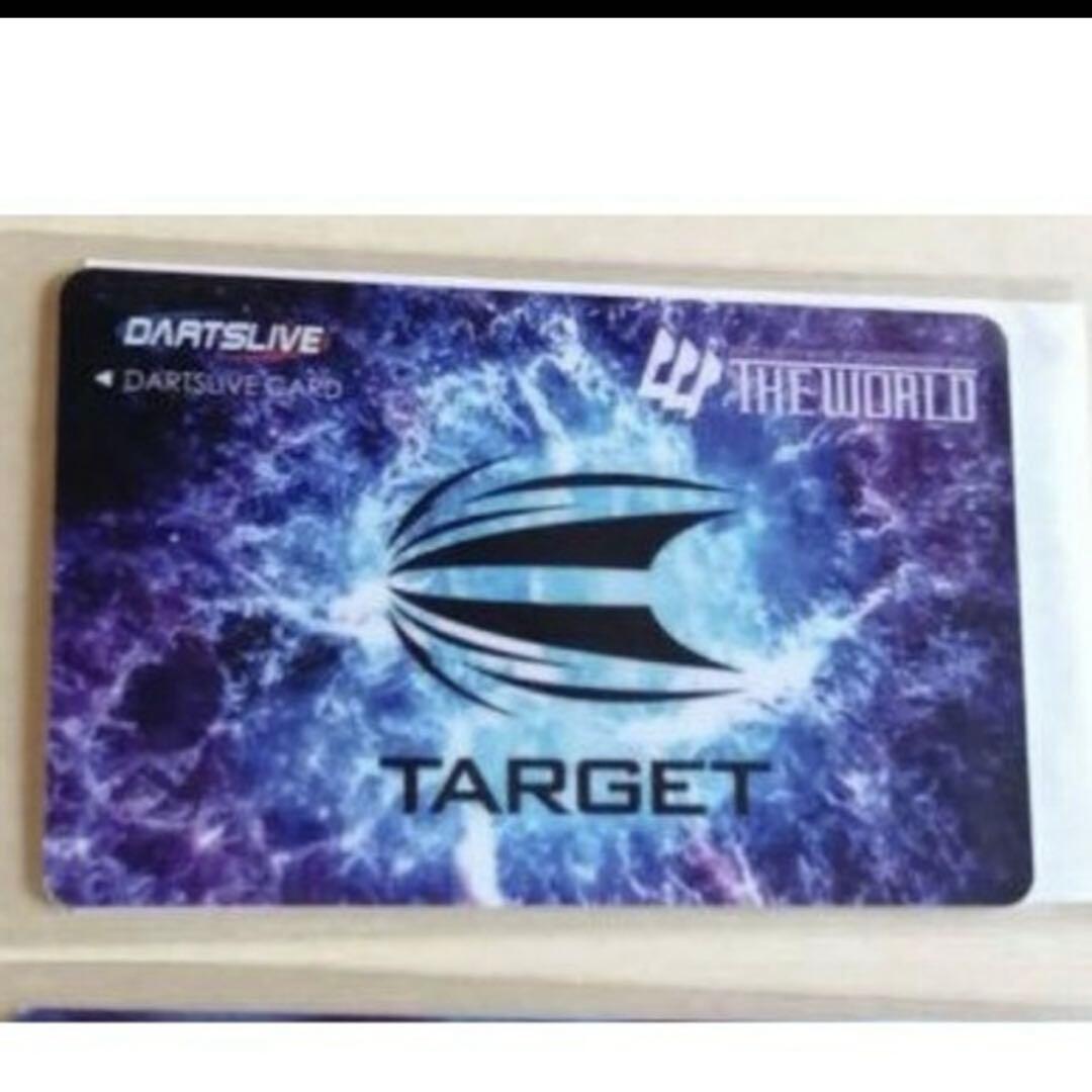 TARGET ダーツライブカード　THE WORLD限定