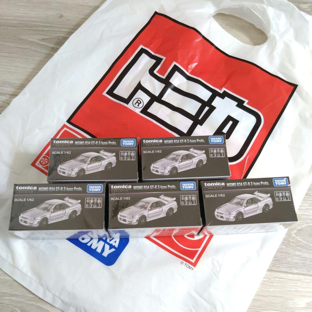 トミカ NISMO R34 GT-R Z-tune 5個セット オートメッセ