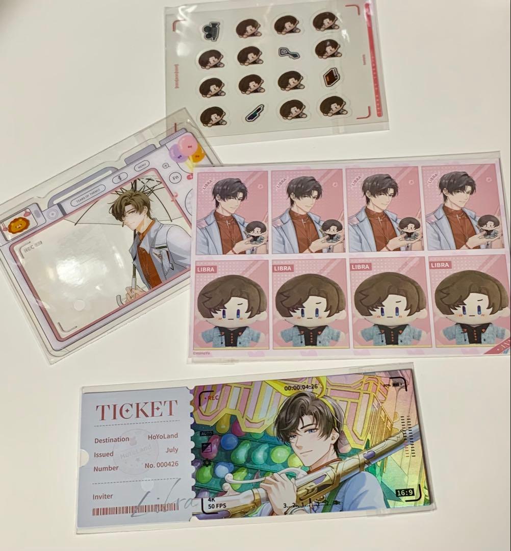 未定事件簿 miHoYo 四周年 イベント ミニスタンディパネル 左京静真