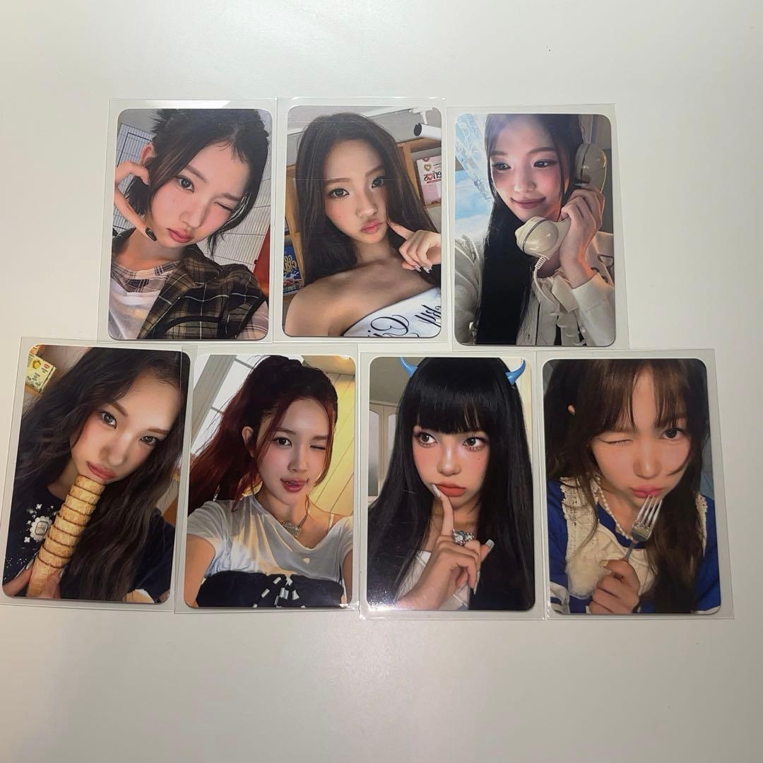 hearts2hearts FOCUS MD 特典　トレカ　7種セット