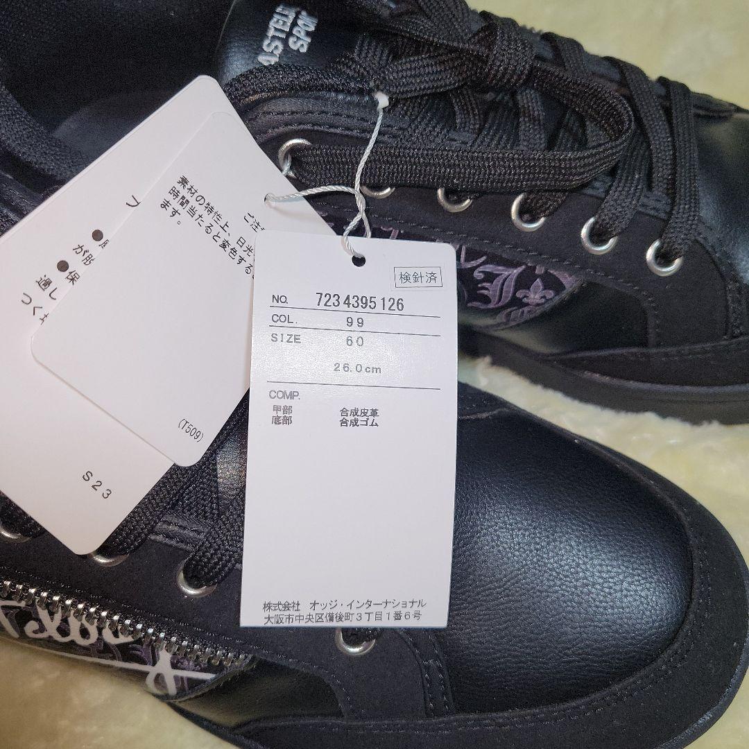 カステルバジャック スニーカー 26.0cm ブラック