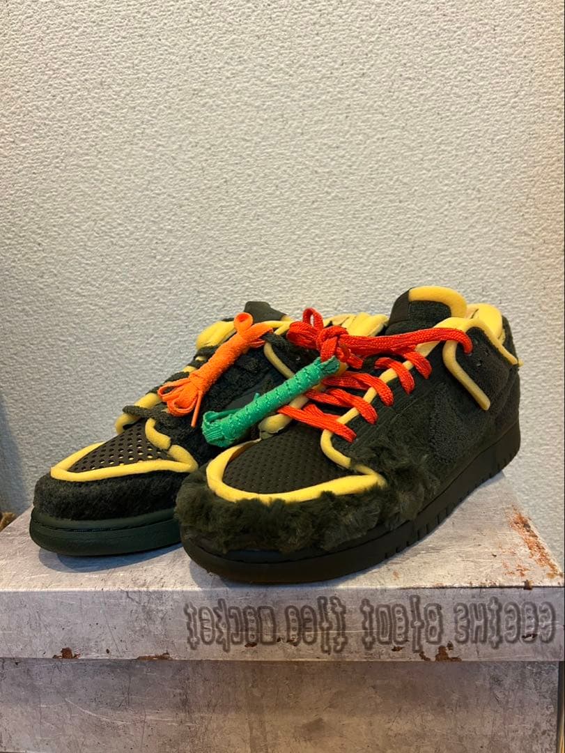 s*p様 NIKE CPFM SWAMP SPONGE DUNK LOW ラスト