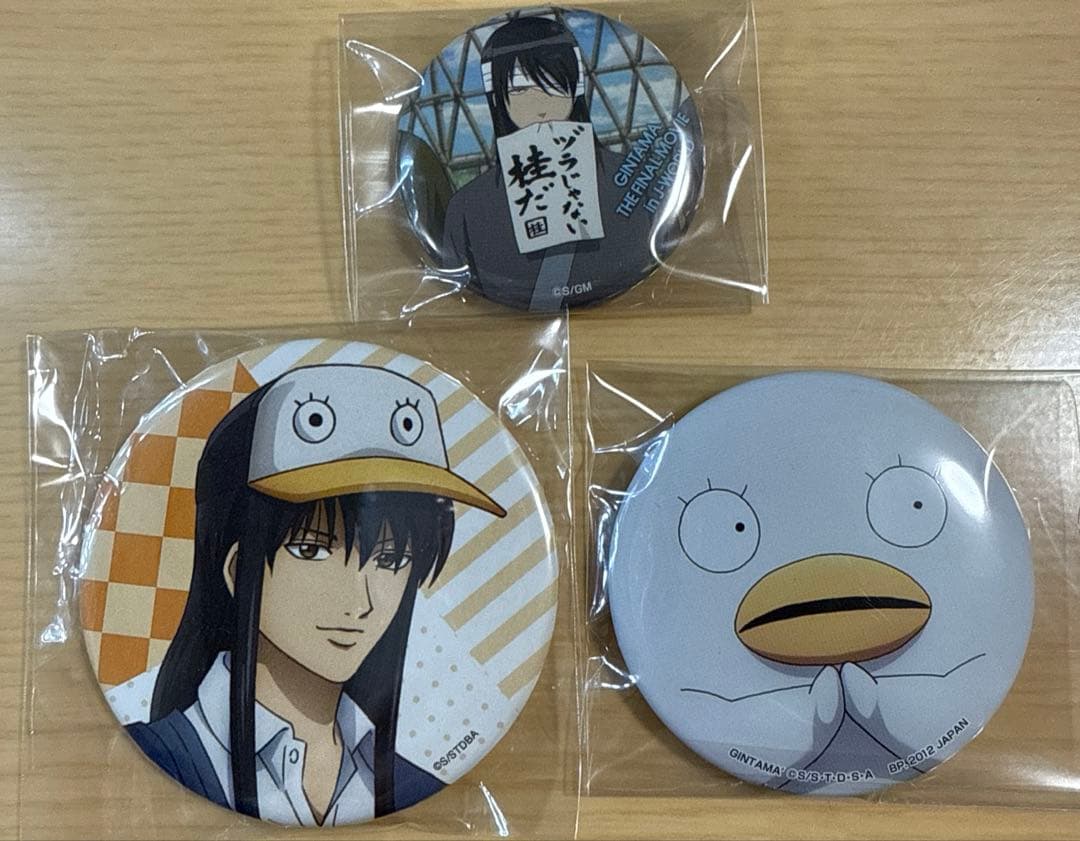 銀魂 桂小太郎 エリザベス 缶バッジ