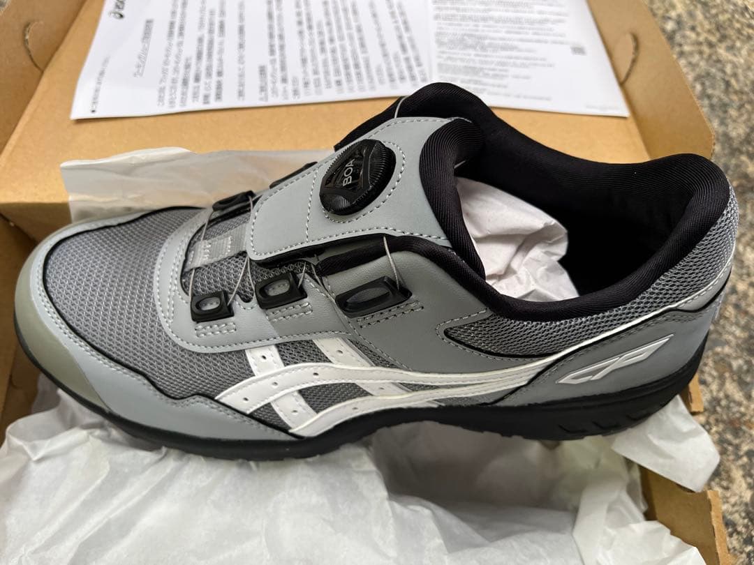 ASICS 安全靴 WINJOB CP209 27cm グレー　新品・未使用品 ウィンジョブ アシックス 安全靴 FCP209 メンズ 1271A029-026 CP209