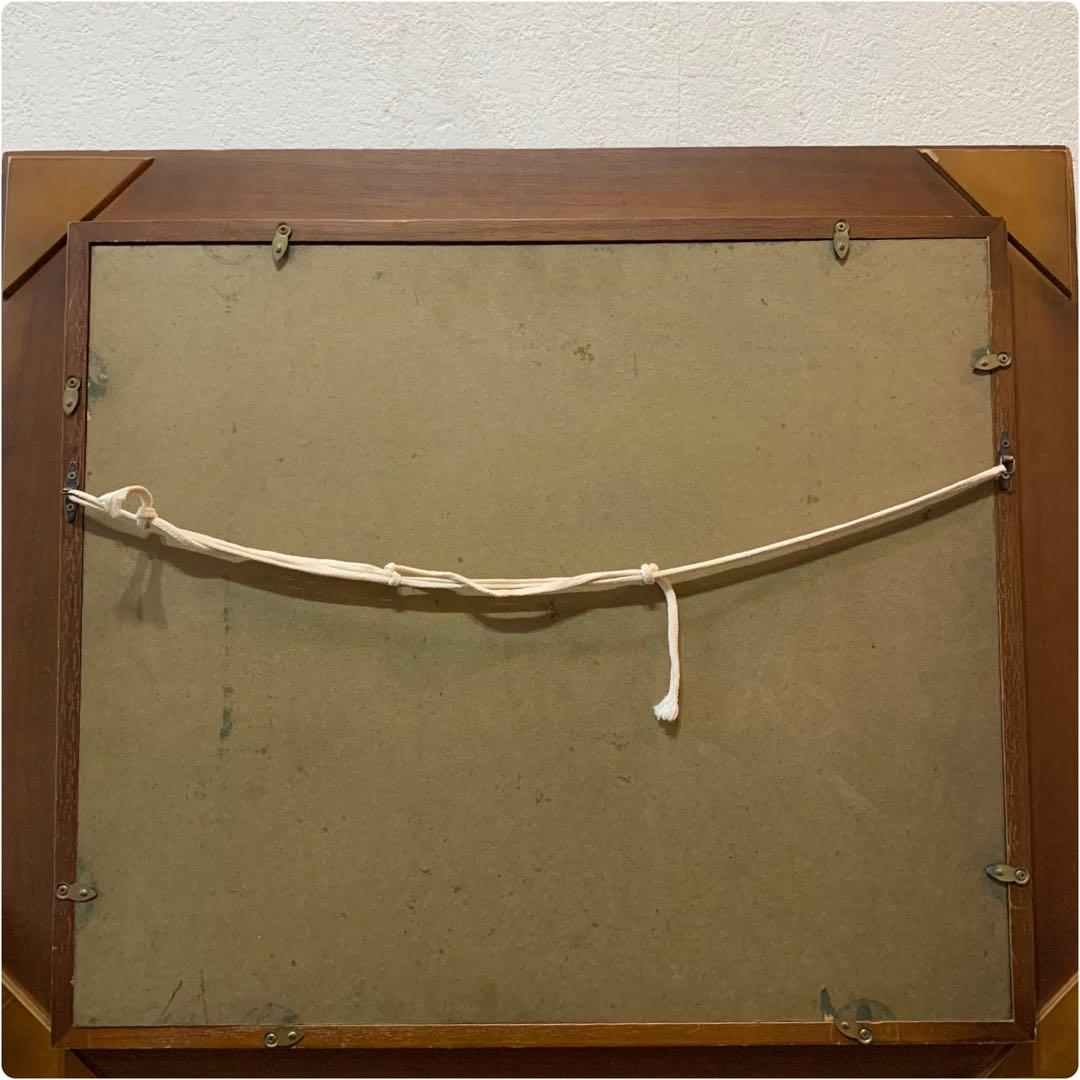 超希少 第一回文化勲章 鑑定書有り 岡田三郎助 油彩肉筆画 F8当時物 円