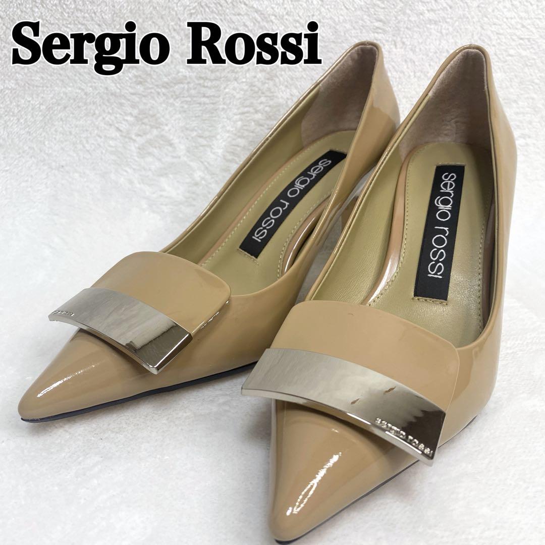 ⭐️未使用級⭐️sergio rossi ポインテッドトゥ パンプス 36 sr1
