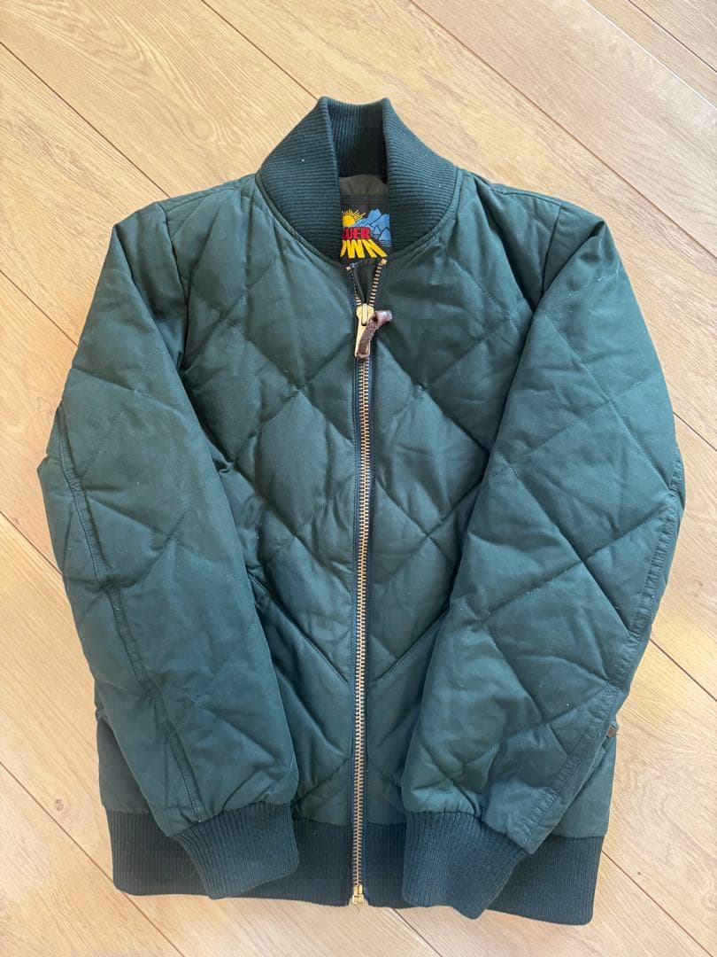 Eddie Bauer Bauer ダウンジャケット PXS ダークグリーン