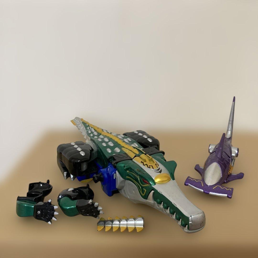 【ガオレンジャー】ガオリゲーター・ガオハンマーヘッド　ジャンク品