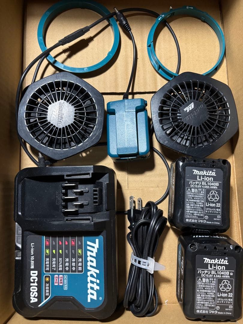 Makita DC10SA 充電器とファンセット　純正バッテリー2個付き dc10sa マキタ 充電器 純正」の人気商品一覧 | 安い商品を通販サイト