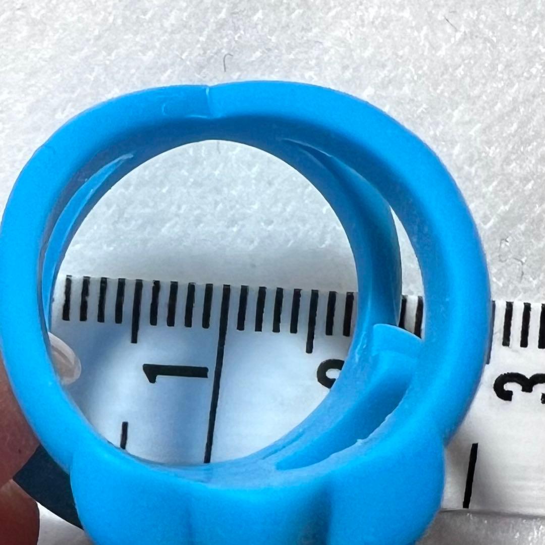 ア*ム様 クロムハーツ｜シリコンリング ブルー クロス Sサイズ - メルカリ