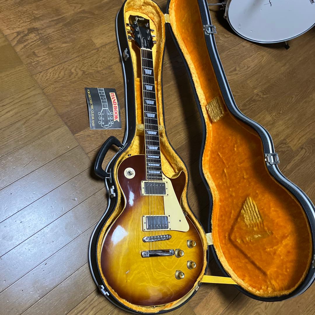 グレコ greco eg-380レスポール モデル　サンバースト Greco (グレコ) エレキギター 日本製 EG380S レスポールタイプ 動作