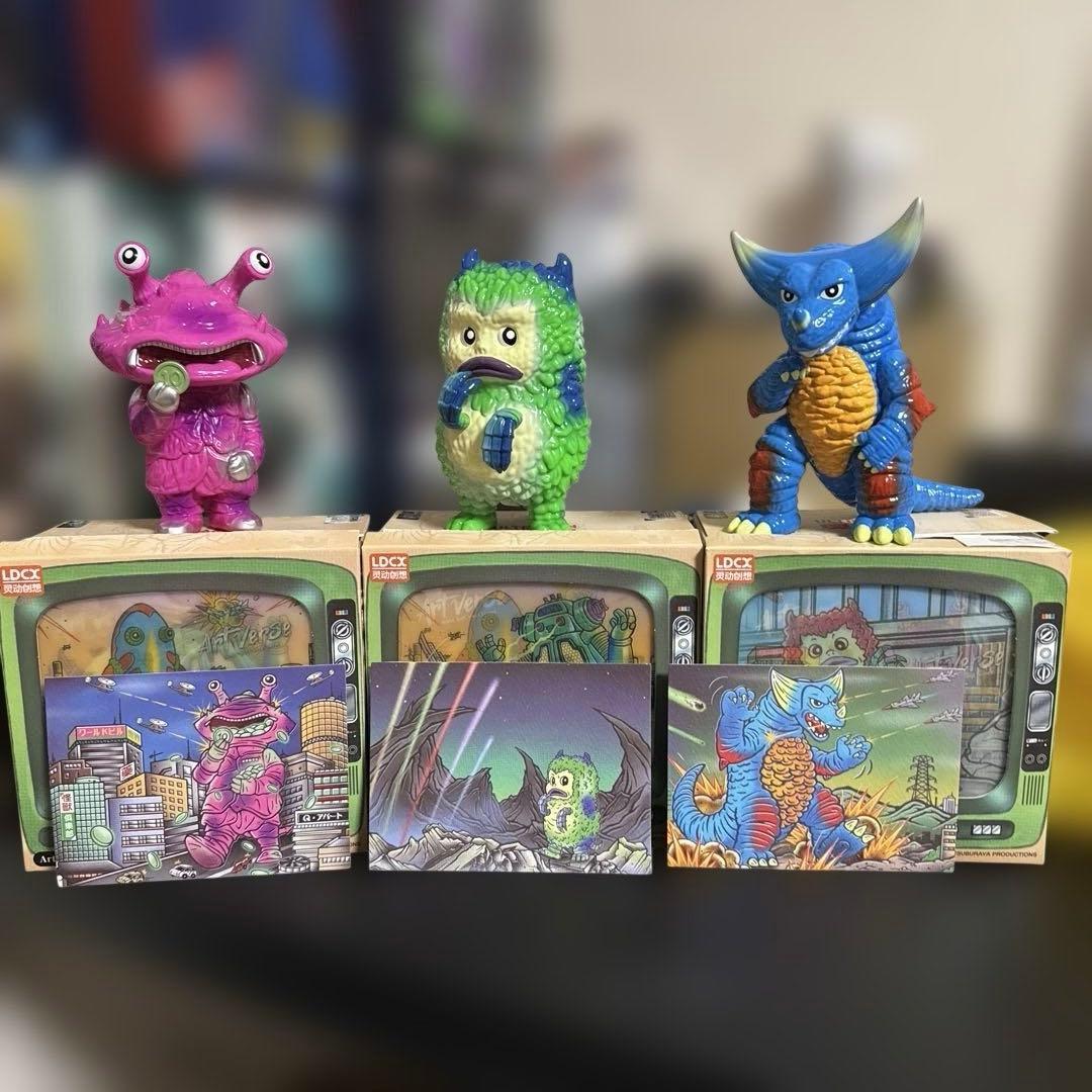 ウルトラマン怪獣 Artverse アートソフビシリーズ ゼットン 海外限定