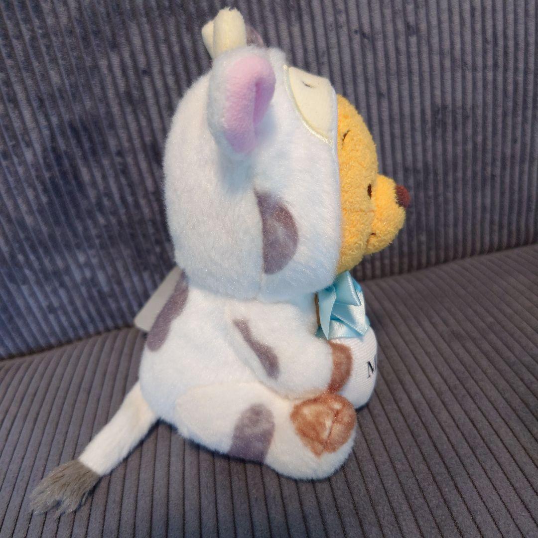 ディズニー 干支「丑年」コスチューム プーさん 牛 ぬいぐるみ ミルク