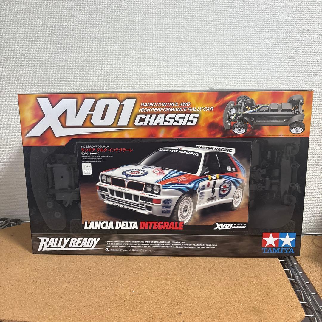 タミヤ XV-01 ランチア デルタ インテグラーテ サーボ付き