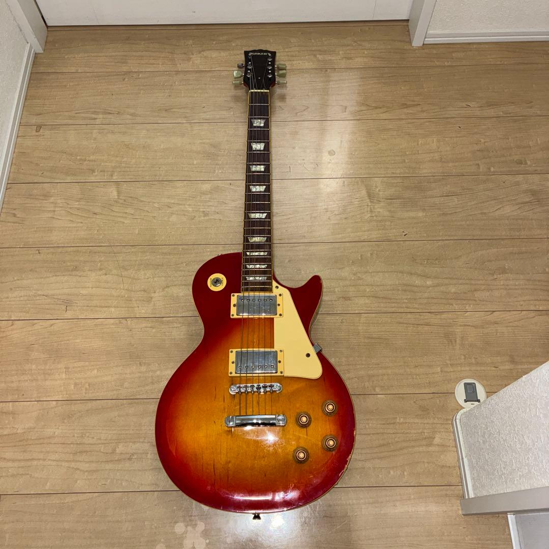 バスカーズレスポール　チェリーサンバースト BUSKER'S BLS-500 HCS レスポールスタンダード ステンレスフレット