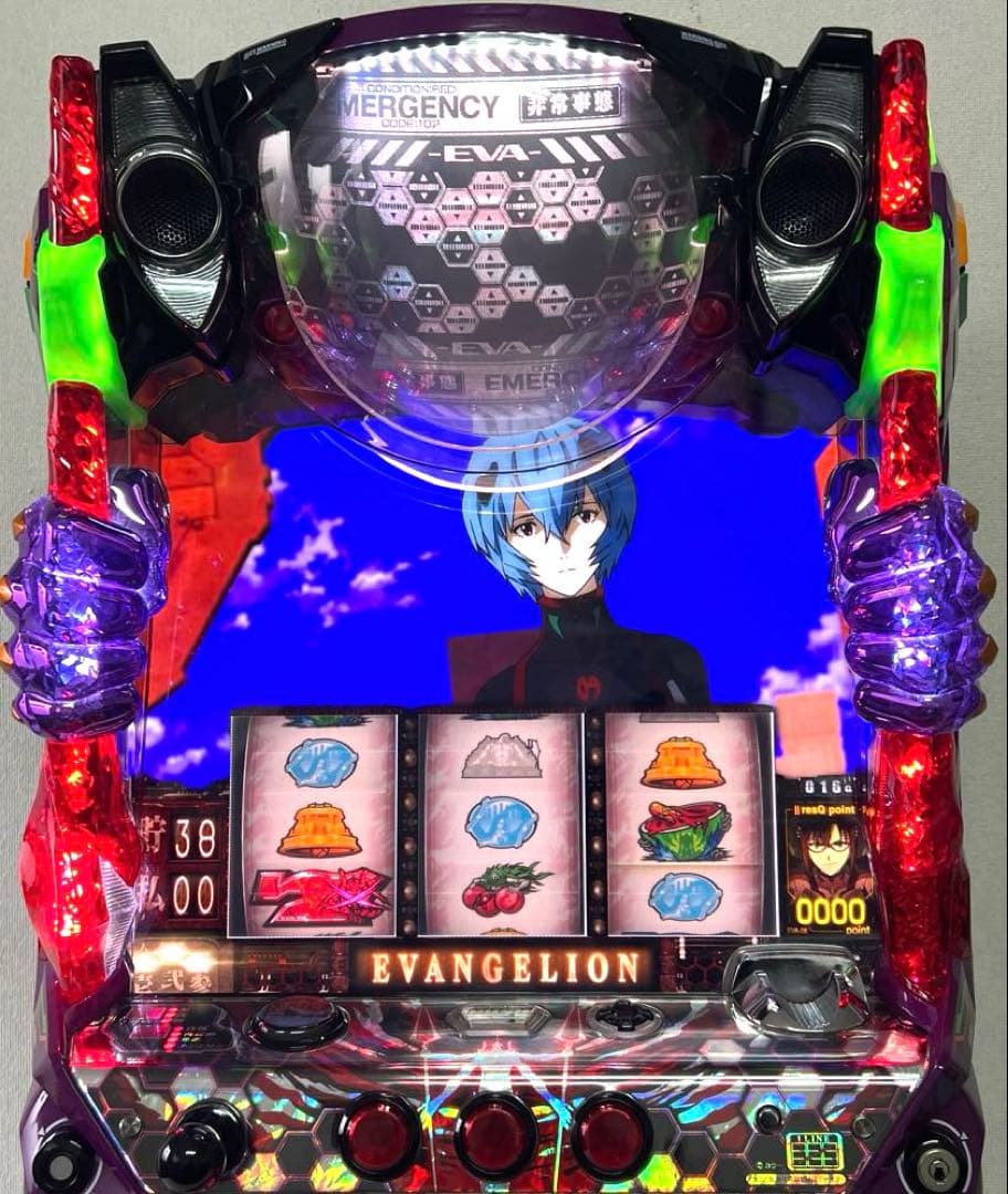 パチスロ実機 ヱヴァンゲリヲン・勝利への願い エヴァンゲリオン