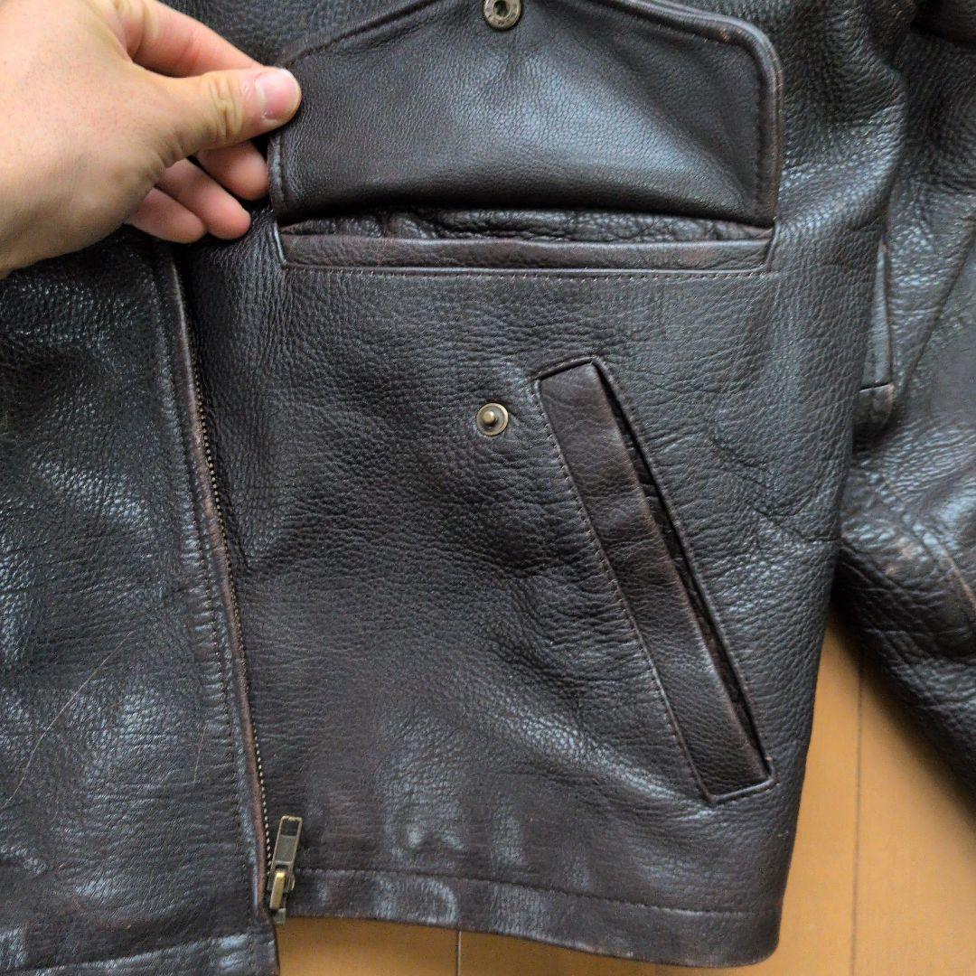 90s OLD GAP レザージャケット プレミアムスタンダード A2 - メルカリ