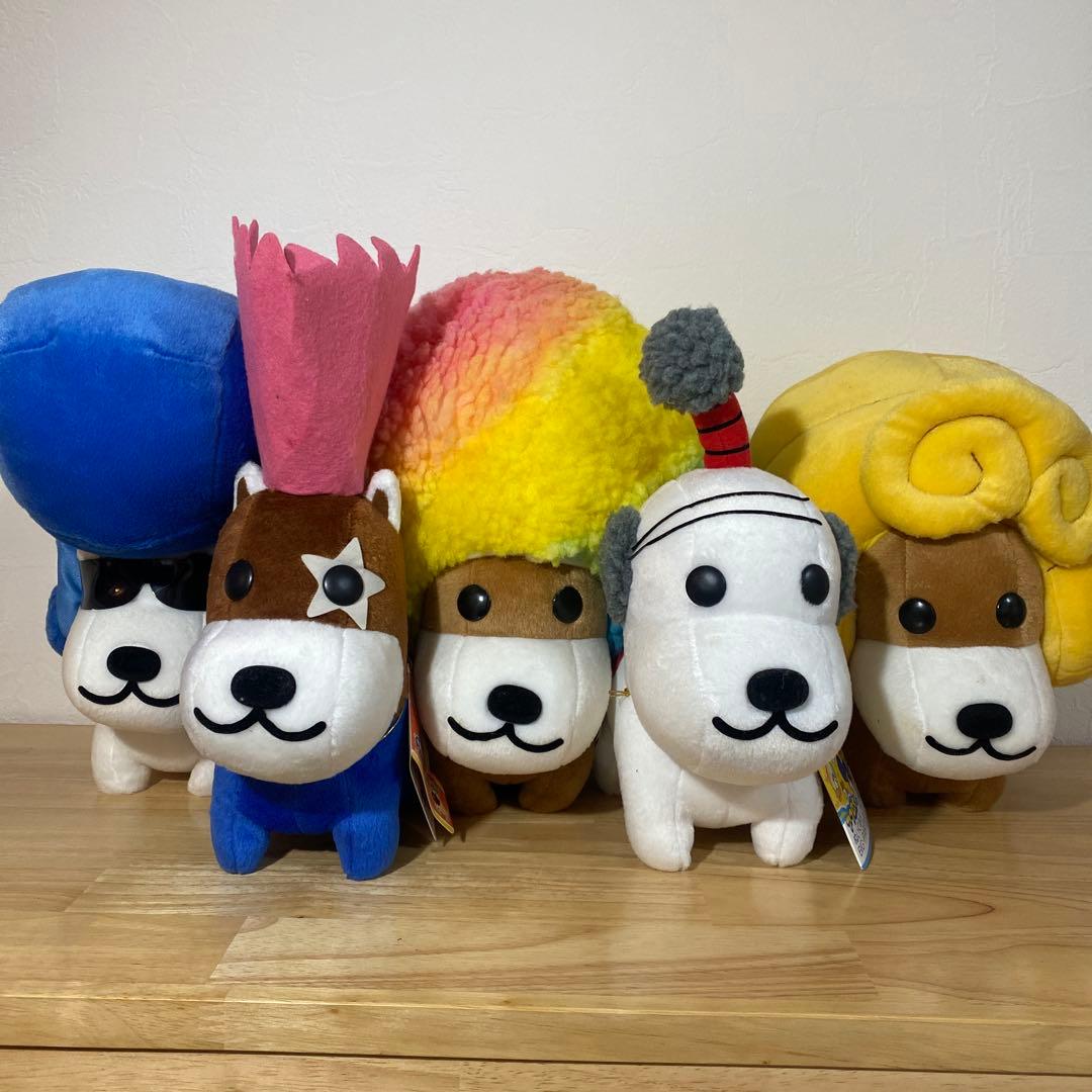 アフロ犬 ぬいぐるみBIGシリーズまとめ売り① - メルカリ