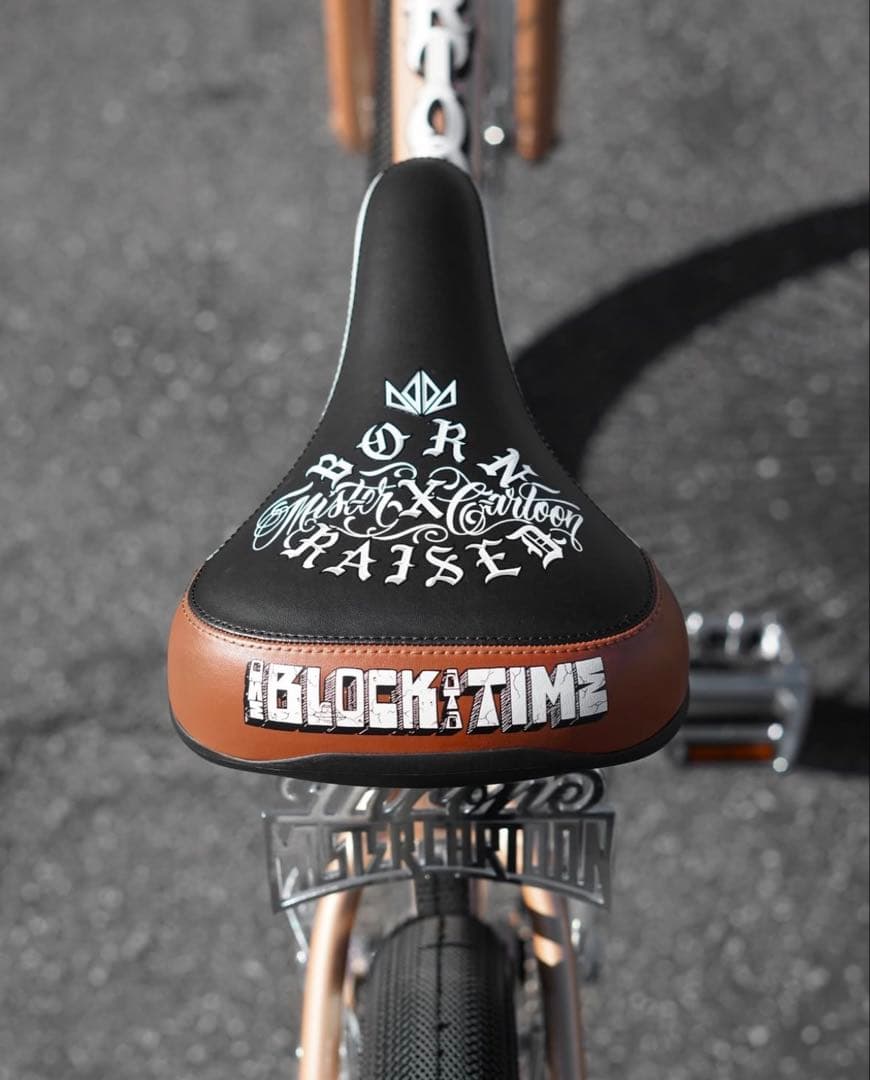 Born x raised Mr.cartoon Throne BMX - メルカリ