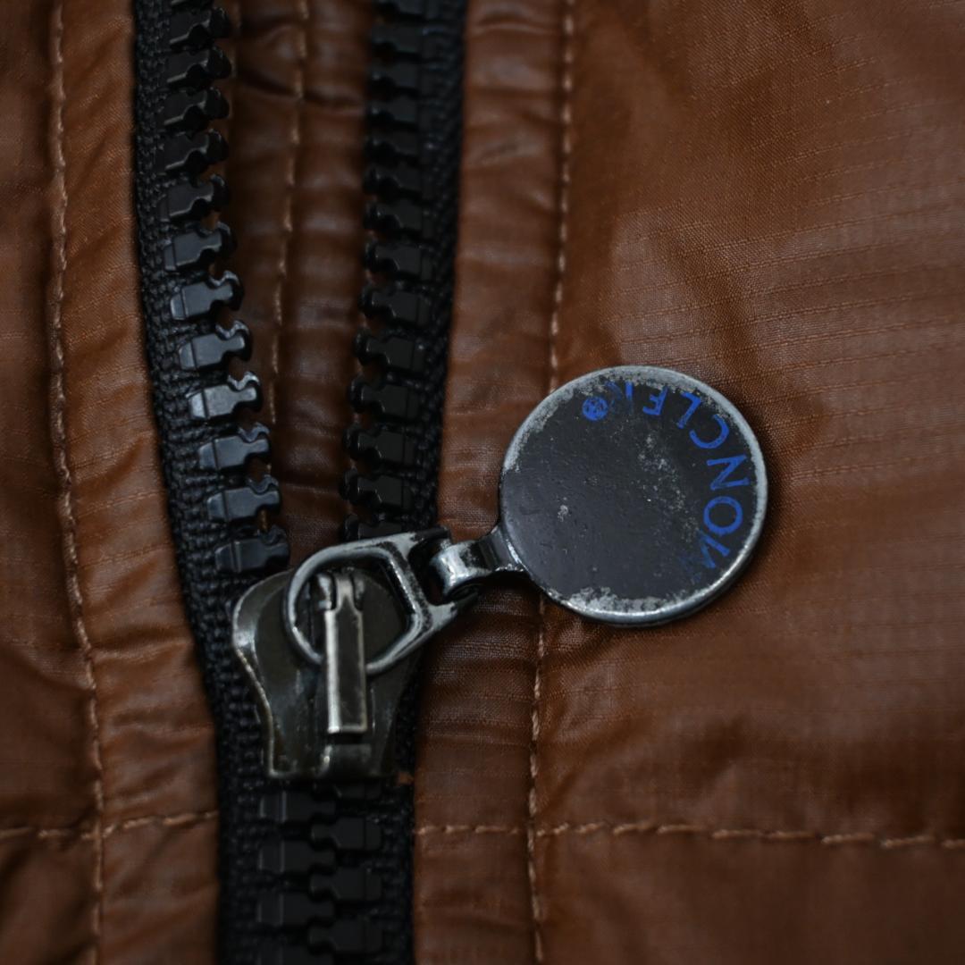 48086☆冬 モンクレール MOKACINE ダウンコート モカシン* - メルカリ