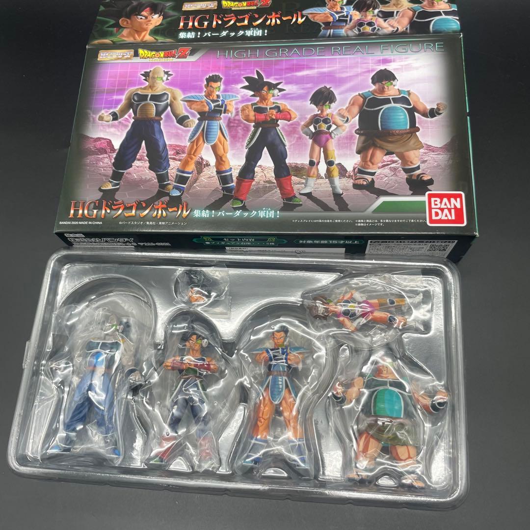 ◯ドラゴンボール HG ギニュー特戦隊セット 集結！バーダック軍団