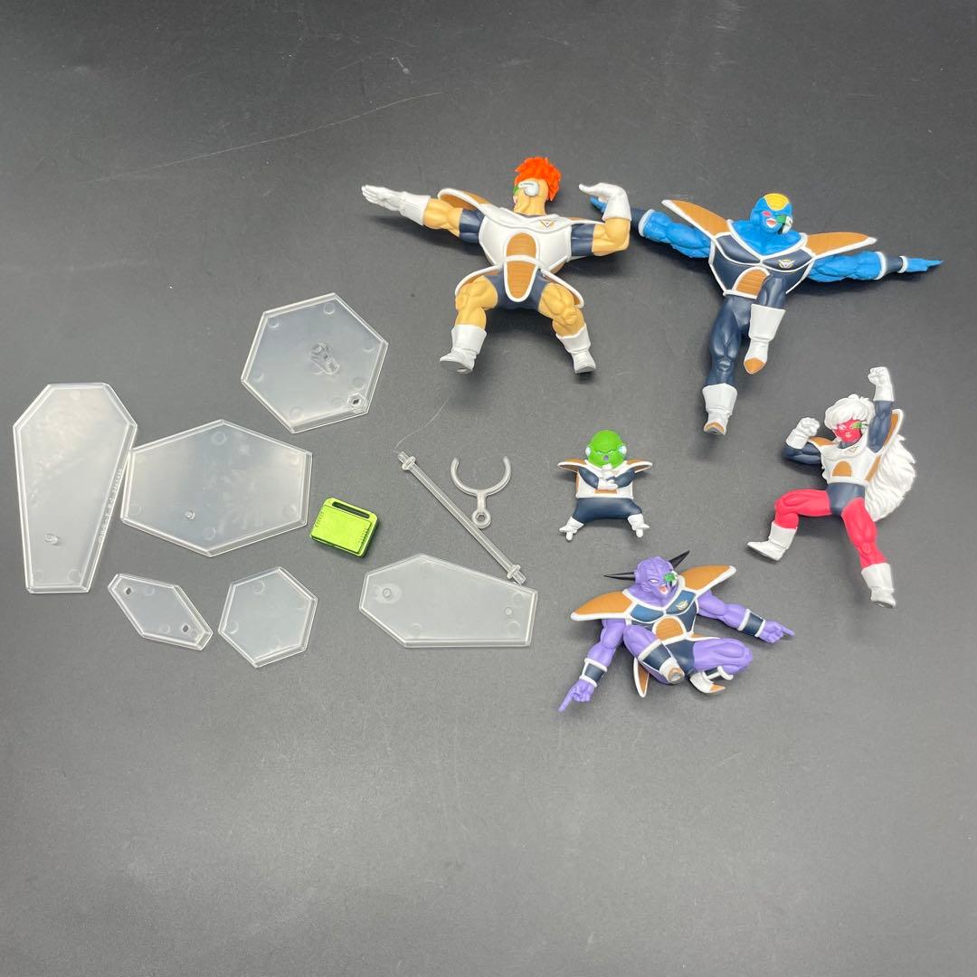 ◯ドラゴンボール HG ギニュー特戦隊セット 集結！バーダック軍団