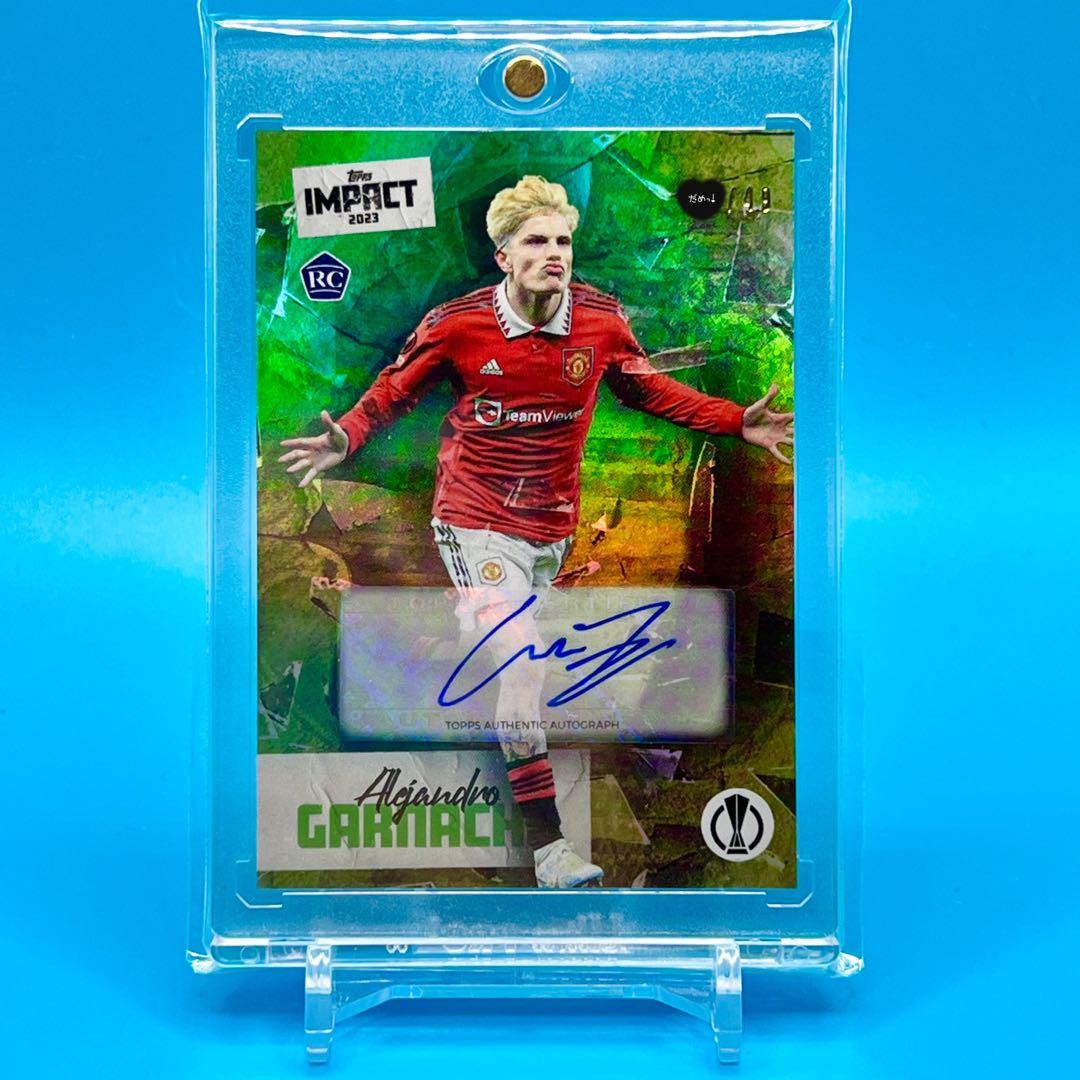 22-23 Topps GARNACHO ガルナチョRC 直筆サイン 世界49枚 - メルカリ